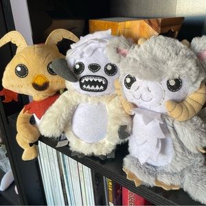 Plush Star Wars Tauntaun Salacious B. Crumb and Wampa